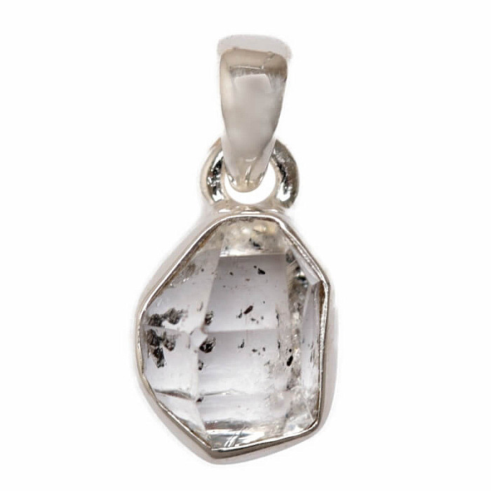 Herkimer diamant přívěsek stříbro Ag 925 P3319 - 1,1 cm, 1,6 g