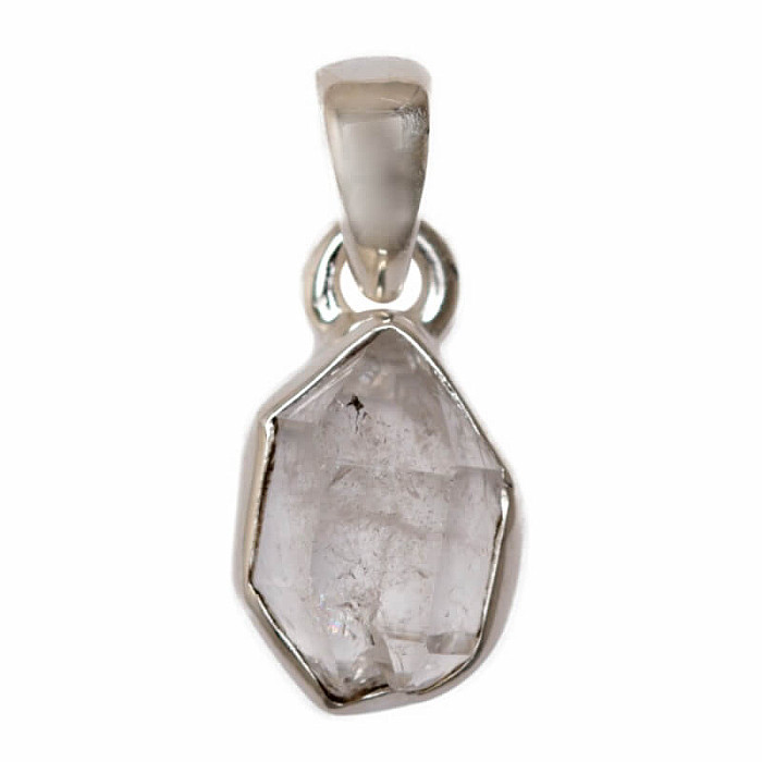 Herkimer diamant přívěsek stříbro Ag 925 P3327 - 1,1 cm, 1,5 g