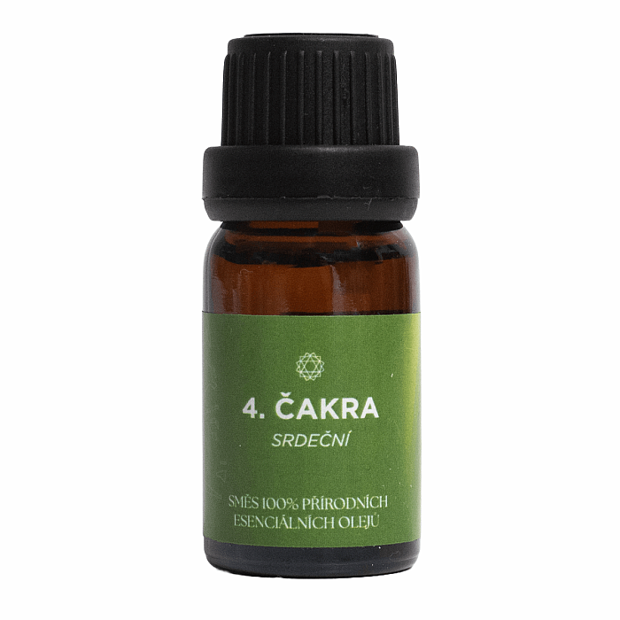 Levně By Nefertitis Směs 100% esenciálních olejů 4. čakra - 10 ml