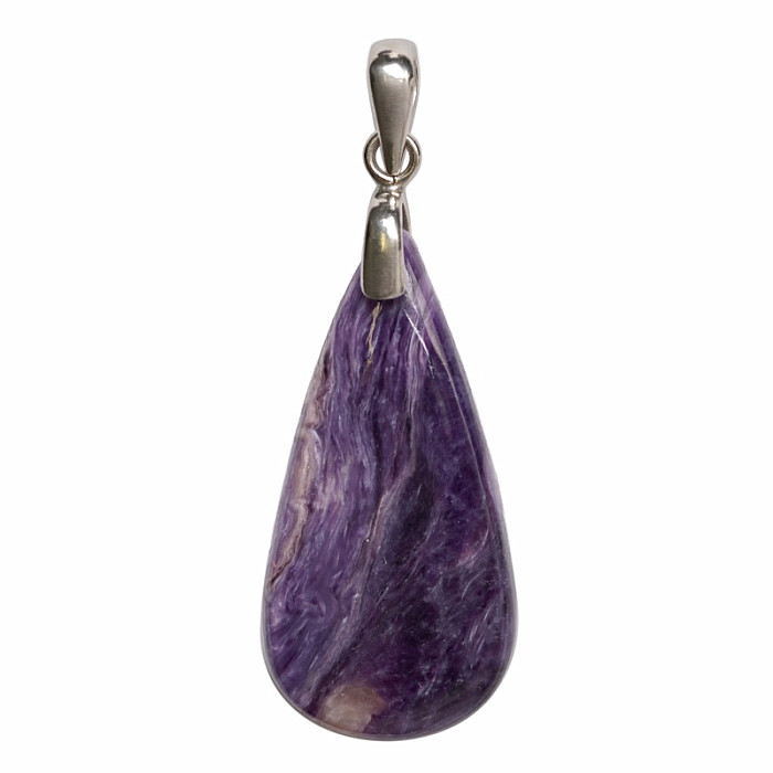 Čaroit přívěsek stříbro Ag 925 č. 4 - 3,9 cm, 7,1 g