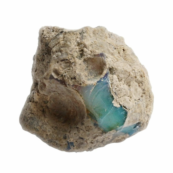 Opál etiopský v hornině 41 - cca 1,6 x 1,5 cm, 2,4 g