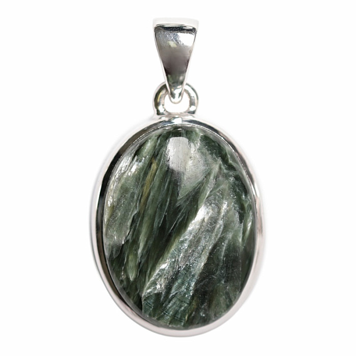 Serafinit přívěsek stříbro Ag 925 P43 - 2,4 cm, 6,9 g