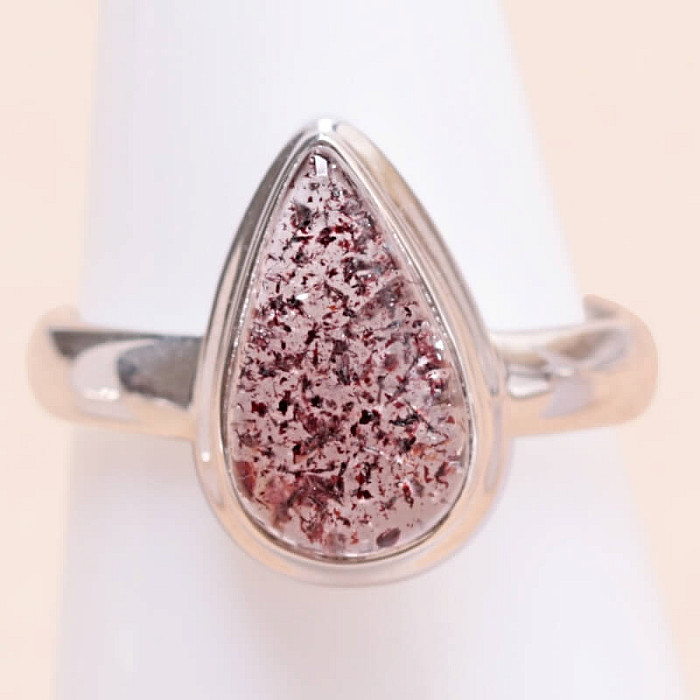 Křišťál Orire - křišťál štěstí prsten stříbro Ag 925 R432 - 53 mm (US 6,5) cm, 4,1 g