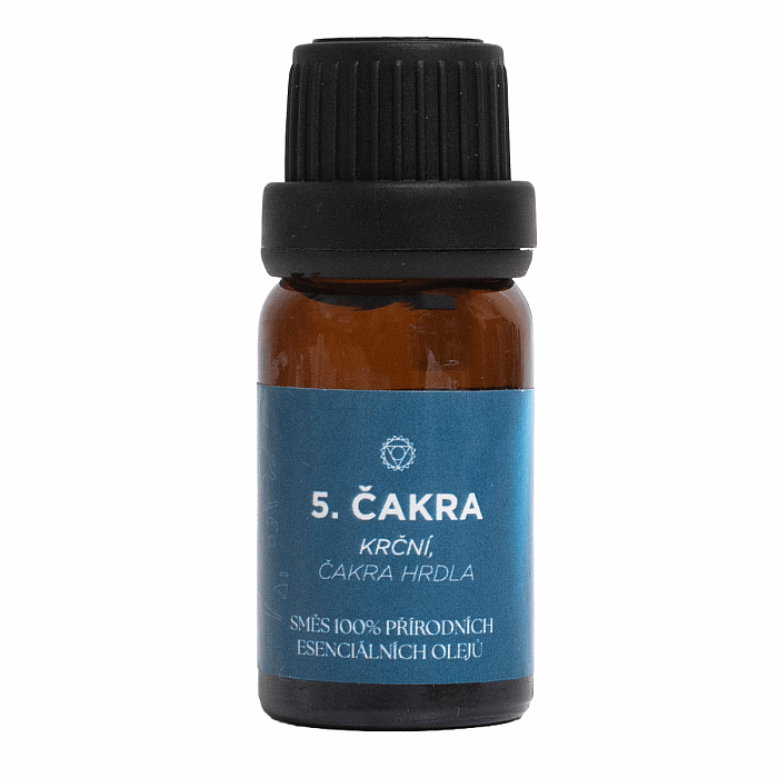 Levně By Nefertitis Směs 100% esenciálních olejů 5. čakra - 10 ml