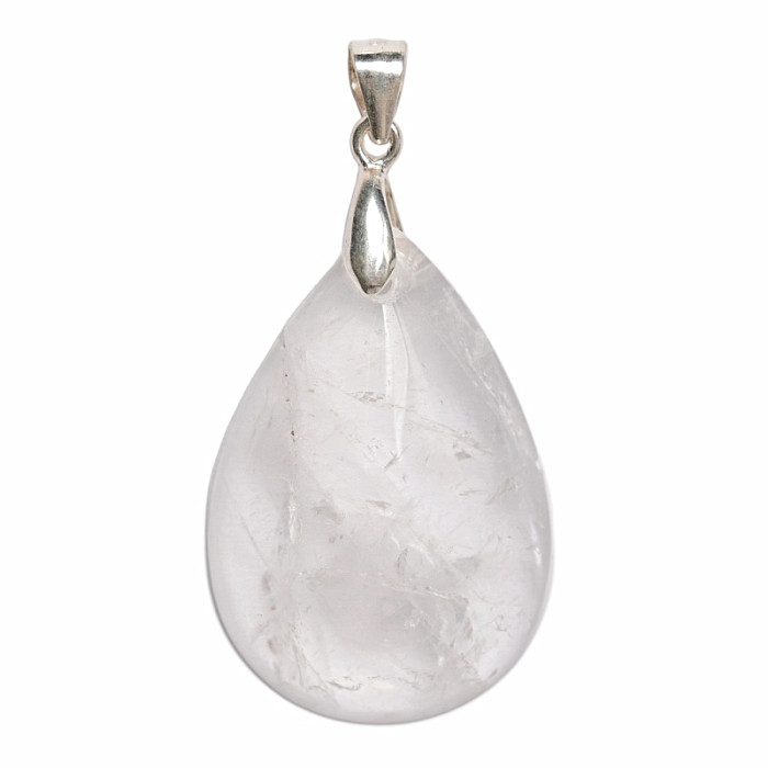 Křišťál přívěsek stříbro Ag 925 č. 5 - 2,9 cm, 6 g