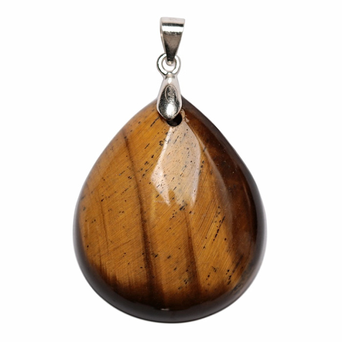 Tygří oko přívěsek stříbro Ag 925 č. 5 - 2,9 cm, 9,3 g