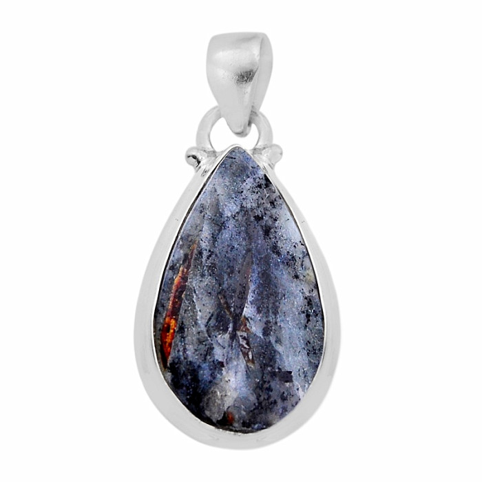 Levně Astrofylit přívěsek stříbro Ag 925 51146 - 2,6 cm, 5,2 g