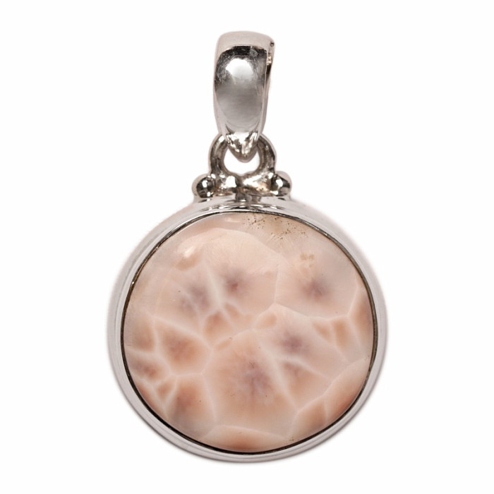 Natrolit přívěsek stříbro Ag 925 53227 - 1,7 cm, 4,2 g