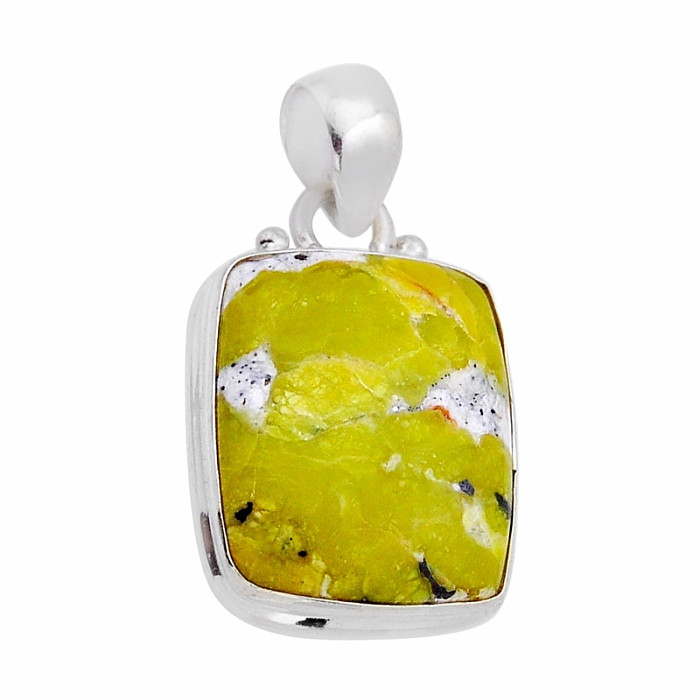 Lizardit přívěsek stříbro Ag 925 54424 - 2,1 cm, 5,4 g