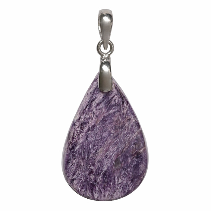 Čaroit přívěsek stříbro Ag 925 č. 6 - 3,4 cm, 7,1 g