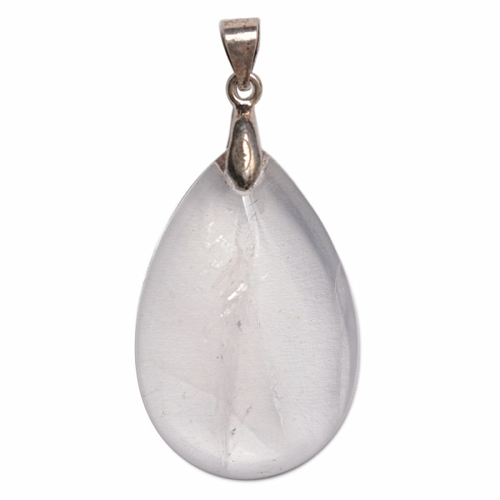 Křišťál přívěsek stříbro Ag 925 č. 6 - 2,9 cm, 6 g