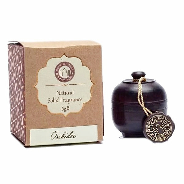 Levně Vonný krém Orchid dřevěný kelímek - 6 g