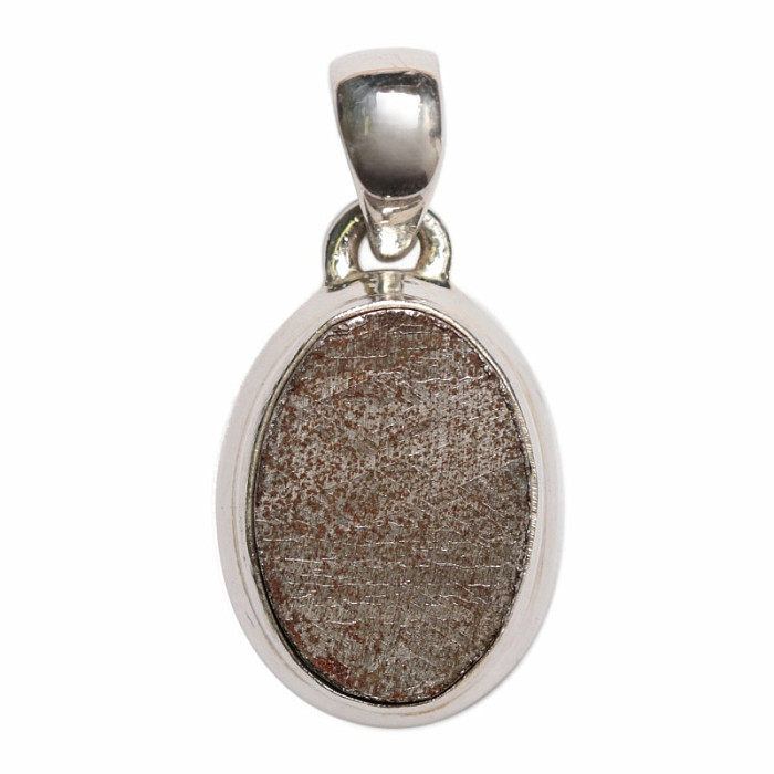 Meteorit Muonionalusta přívěsek stříbro Ag 925 P649 - 1,6 cm, 3,8 g