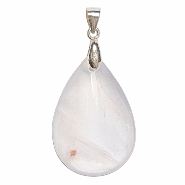 Křišťál přívěsek stříbro Ag 925 č. 7 - 2,9 cm, 5,7 g