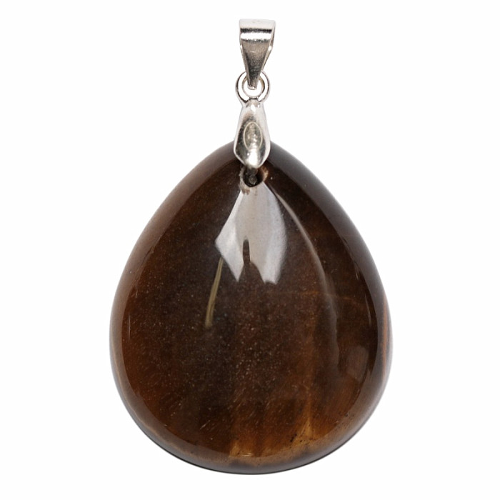 Tygří oko přívěsek stříbro Ag 925 č. 7 - 2,9 cm, 9,3 g