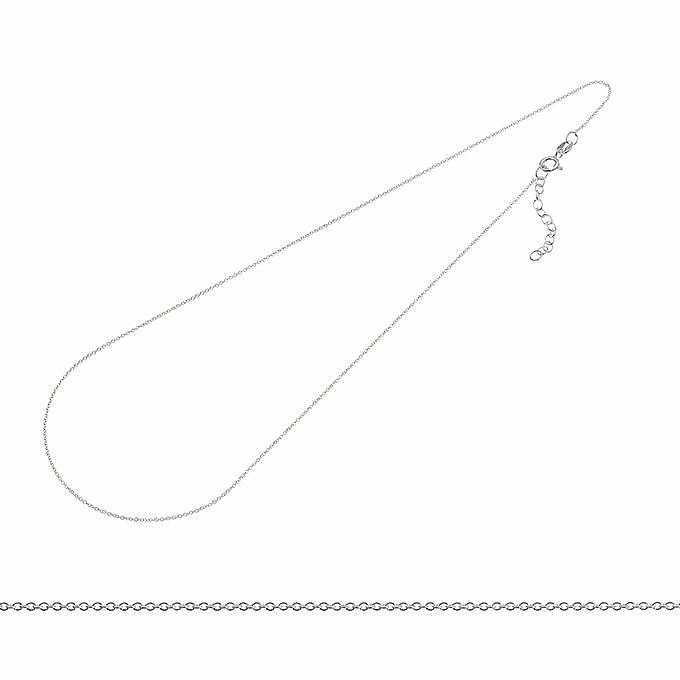 Levně Stříbrný řetízek Ag 925 nastavitelná délka 50 - 55 cm v1 - 50 - 55 cm, 1,7 g