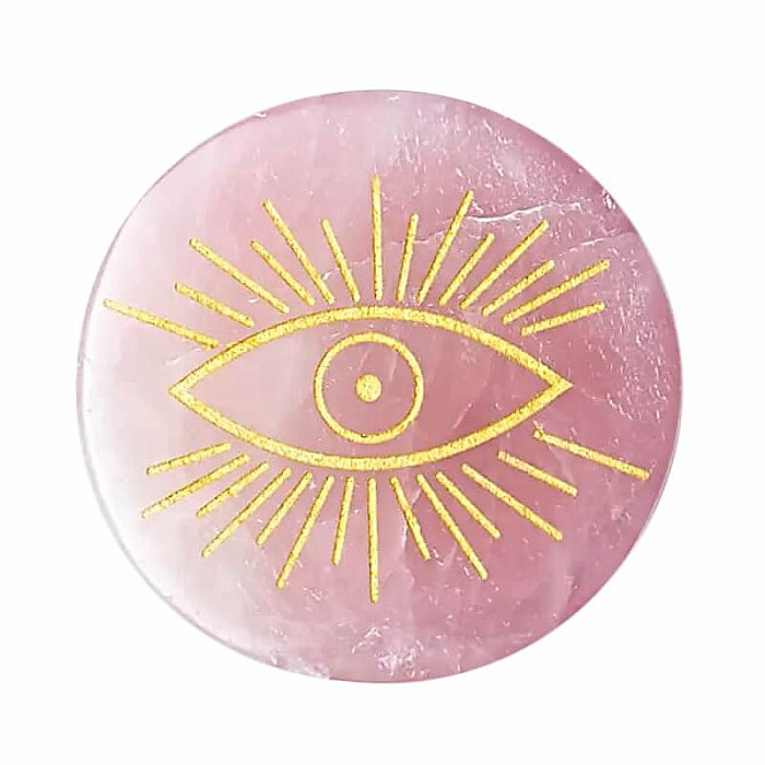 Růženín tácek Vševidoucí oko - dekorace - cca 5,5 cm