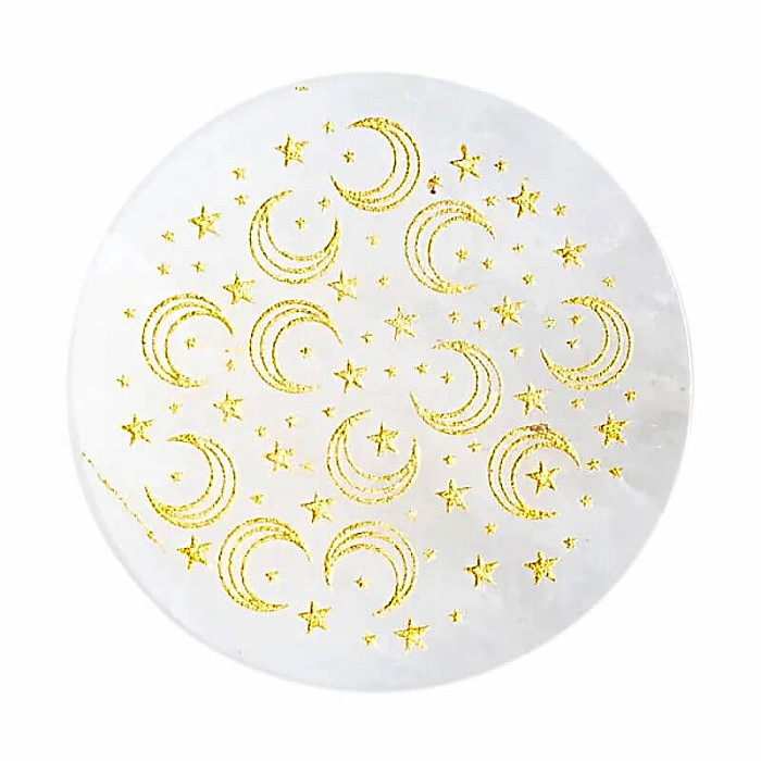 Křišťál tácek Měsíc a hvězdy - dekorace - dekorace - cca 5,5 cm