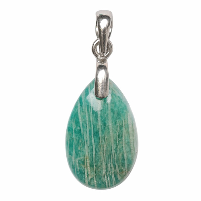 Amazonit přívěsek stříbro Ag 925 č. 8 - 2,4 cm, 4,9 g