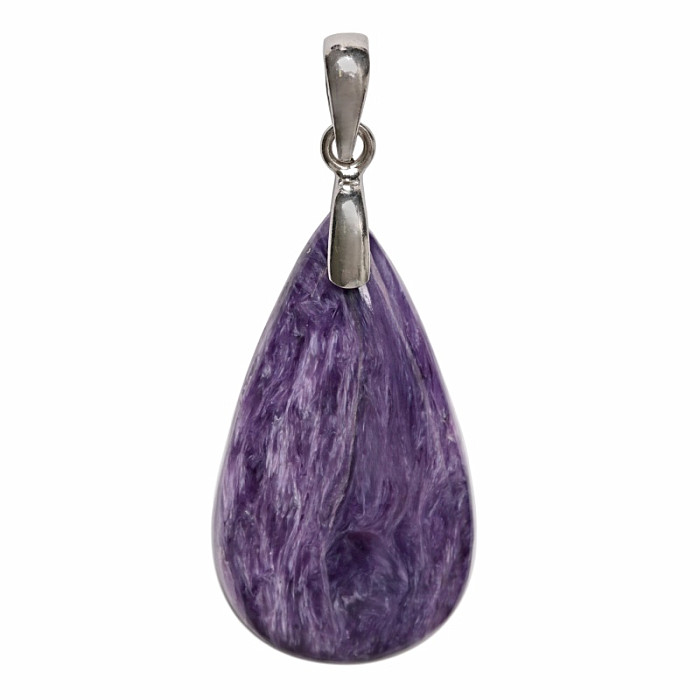 Čaroit přívěsek stříbro Ag 925 č. 8 - 3,7 cm, 7,9 g