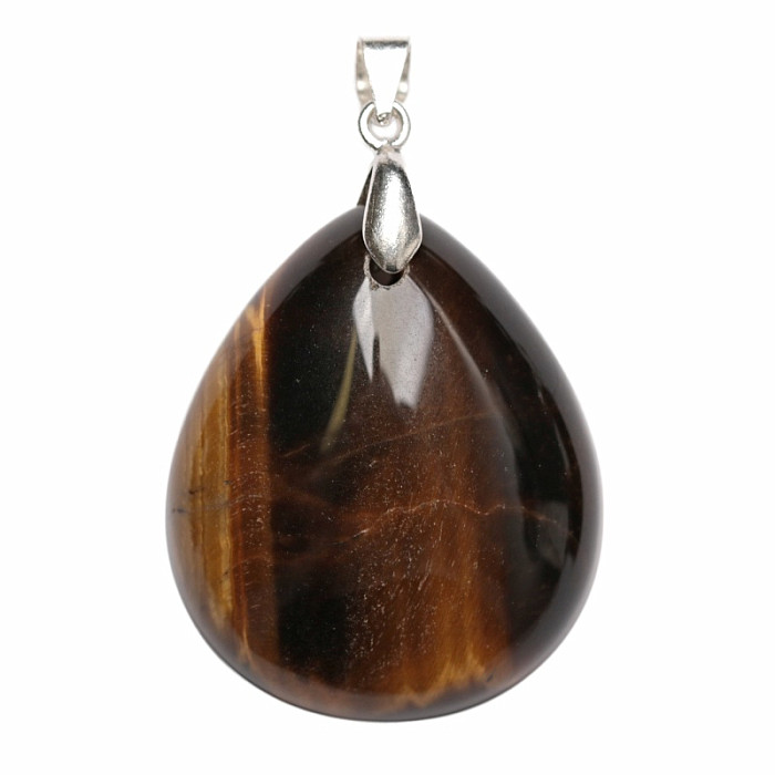 Tygří oko přívěsek stříbro Ag 925 č. 8 - 2,9 cm, 9,3 g