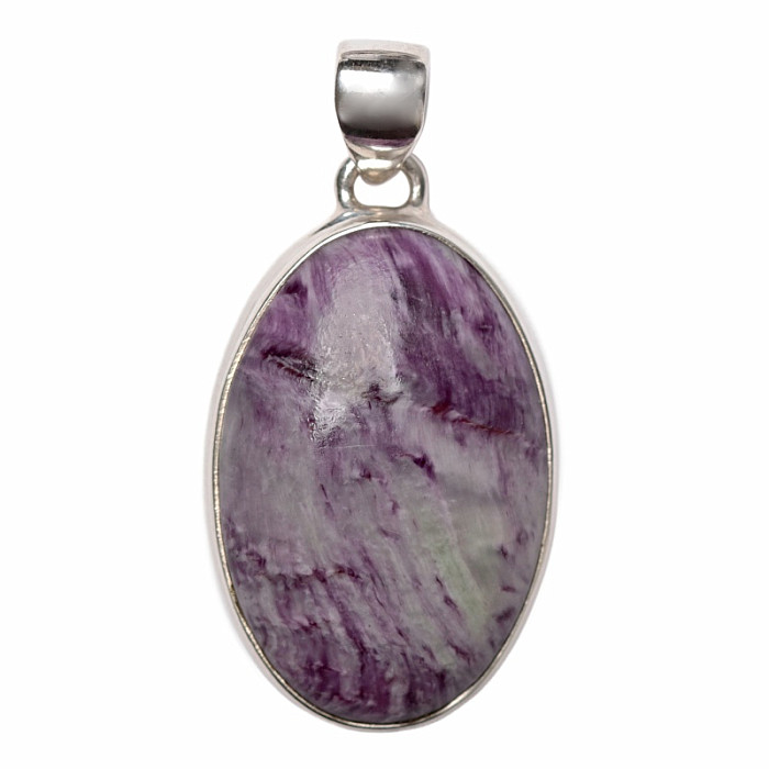 Kammererit přívěsek stříbro Ag 925 P816 - 2,7 cm, 7,2 g