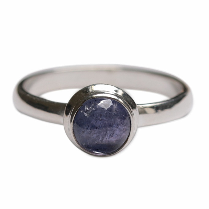 Tanzanit prsten stříbro Ag 925 R889 - 59 mm , 2,9 g