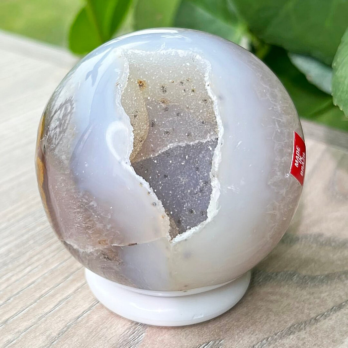 Levně Achát brazilský koule 1 - ø 6,4 cm, 323 g
