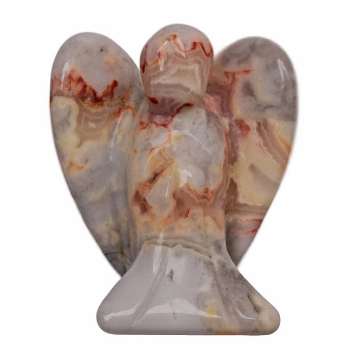 Levně Achát Crazy anděl strážný - M - cca 2,5 cm