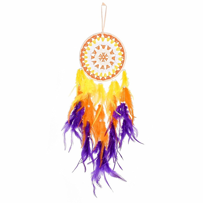 Levně Lapač snů v indiánském stylu Mandala multicolor - cca 58 cm