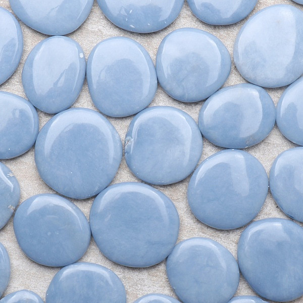 Angelit placička - cca 3,5 až 4,5 cm