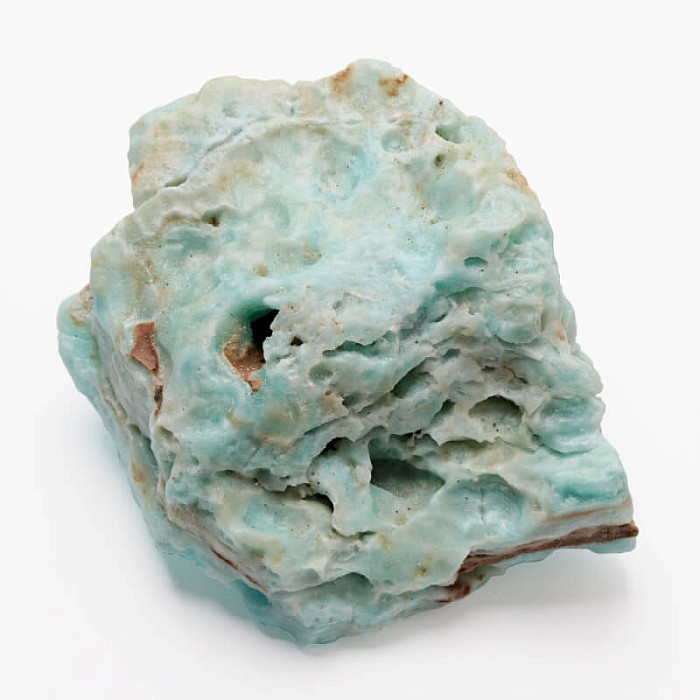 Aragonit modrý surový Afghánistán 5 - 5,5 x 6,3 cm, 154 g