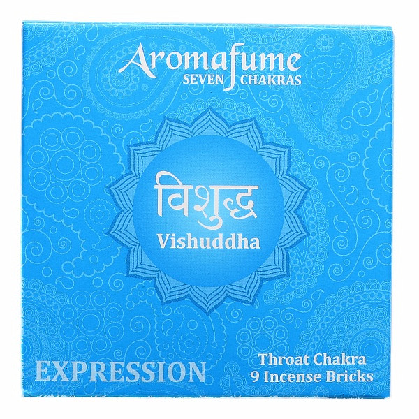 Vonné cihličky Aromafume pro 5. čakru - 40 g, 9 ks