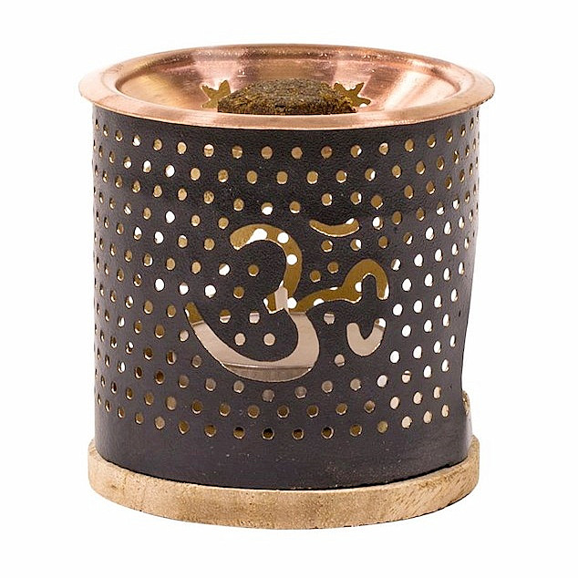 Difuzér Symbol Óm pro vonné cihličky Aromafume - 5,5 x 7 cm