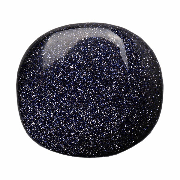 Avanturín modrý placička - cca 3 - 4 cm