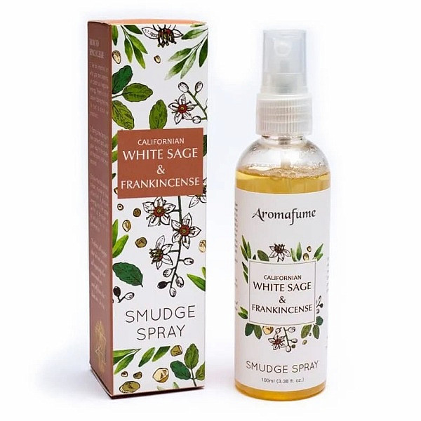 Vonný sprej Aromafume Bílá šalvěj a Kadidlo - 100 ml