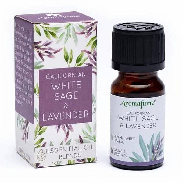 Levně Aromafume Bílá šalvěj a Levandule směs 100% esenciálních olejů 10 ml - 10 ml