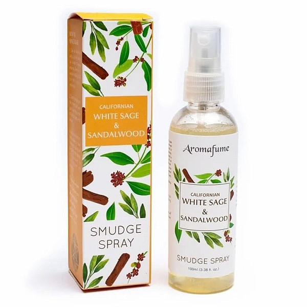 Levně Vonný sprej Aromafume Bílá šalvěj a Santalové dřevo - 100 ml