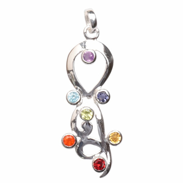 Čakrový přívěsek Arabeska Ag 925 - 3,5 cm, 2,7 g