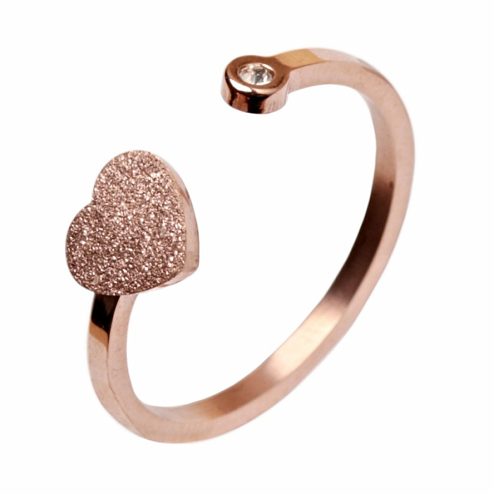 Prsten pro čarodějku Růžové srdce - 56 m