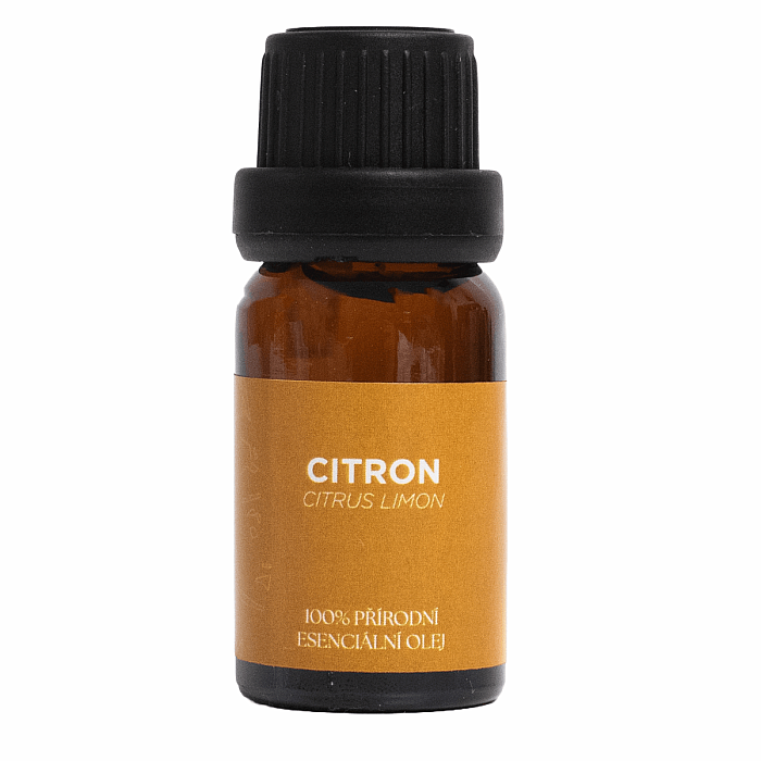 Levně By Nefertitis Citron 100% esenciální olej 10 ml - 10 ml