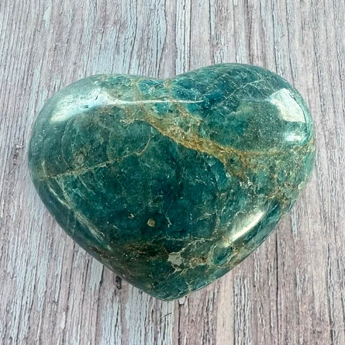 Apatit srdce Madagaskar APA8 č. 8 - cca 8,3 x 7 cm, 307 g