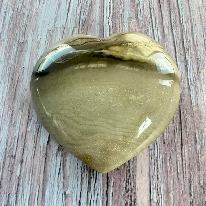 Jaspis polychromní srdce Madagaskar 26 - cca 5,7 x 5,6 cm, 102,8 g