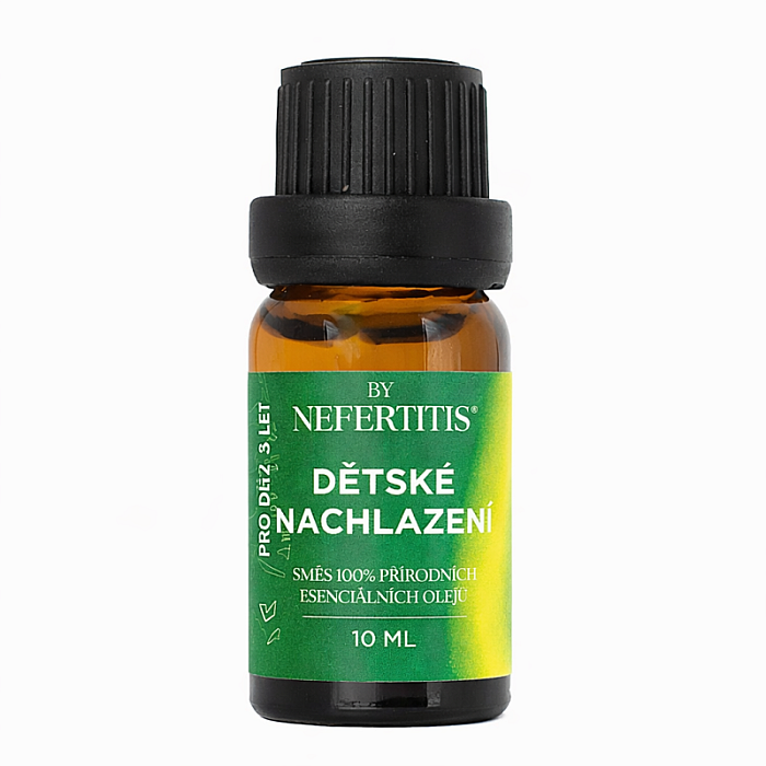 Levně By Nefertitis směs 100% esenciálních olejů DĚTSKÉ NACHLAZENÍ 2 - 5 LET - 10 ml