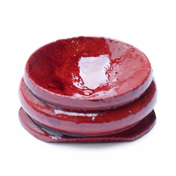 Stojánek pod kouli dřevěný lakovaný - výška cca 1,1 cm