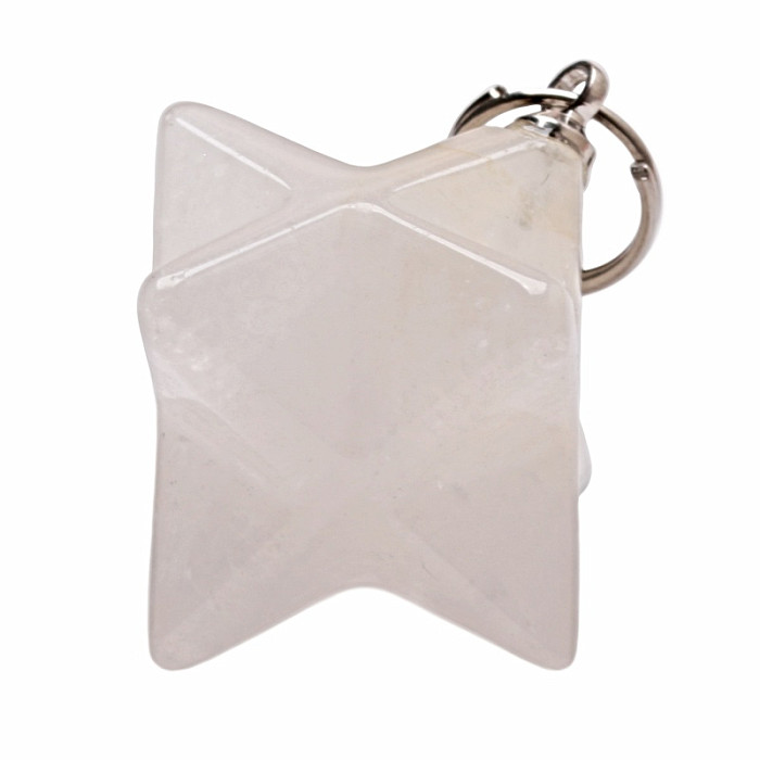 Levně Křišťál přívěsek Merkaba hvězda - cca 2 cm