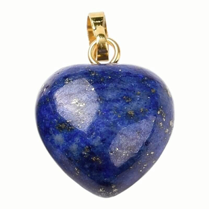 Lapis lazuli přívěsek Srdíčko 1,5 cm - cca 1,5 cm