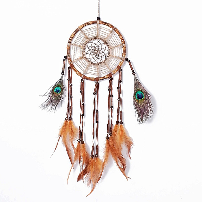 Lapač snů Bambusový kruh - cca 60 cm