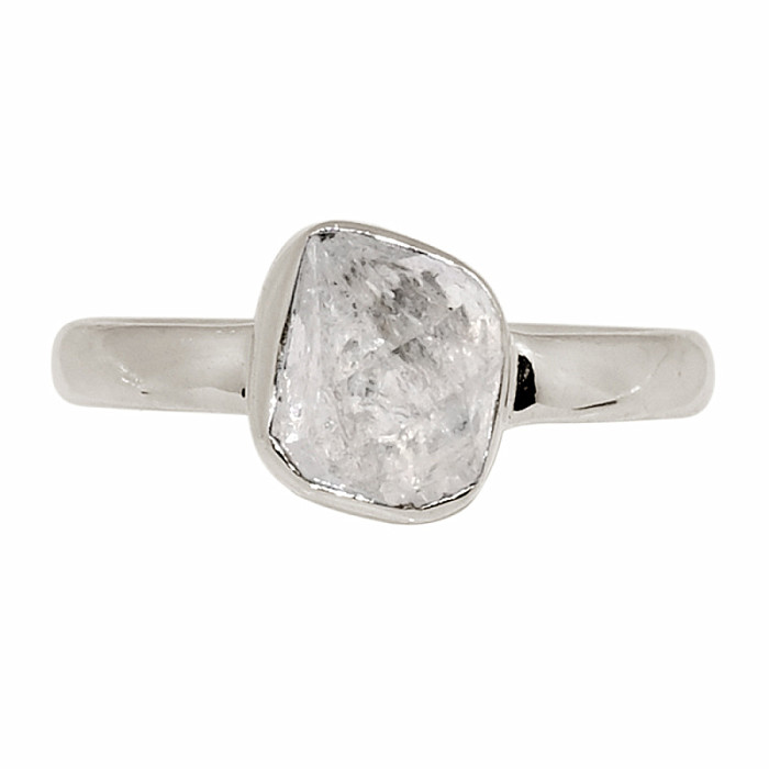 Herkimer diamant prsten stříbro Ag 925 R93 - 59 mm (US 9), 2,8 g