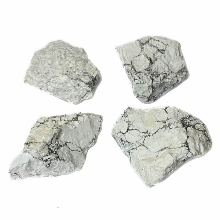 Howlit bílý surový Jižní Afrika - JUMBO - cca 5 - 6 cm